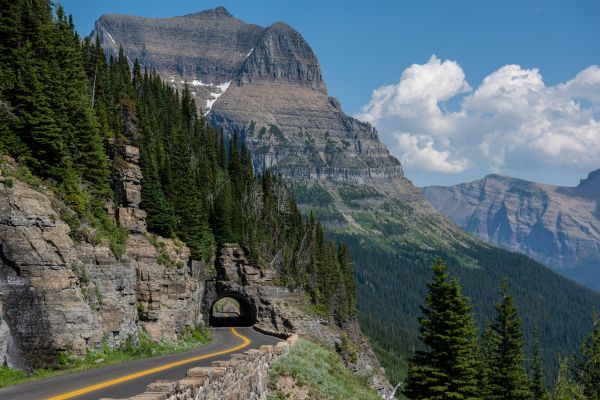 Going to the Sun Road in Montana