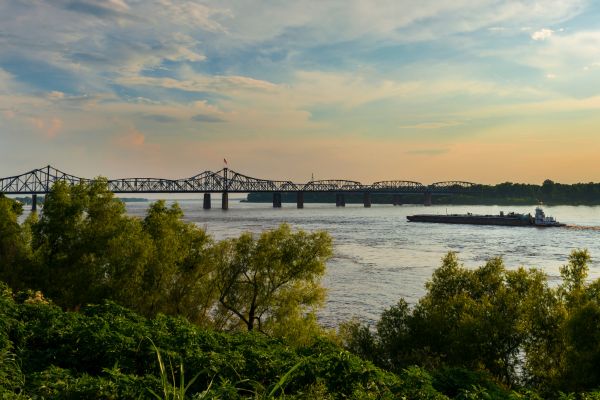 Great River Road in Mississippi