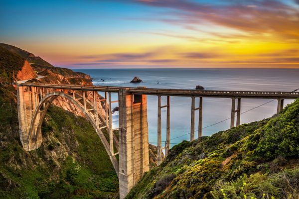 Bixby Creek Bridge in Big Sur