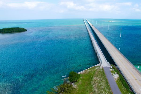 Overseas Highway in Florida