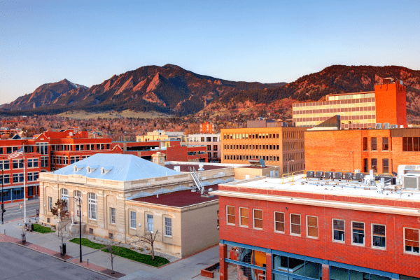 Boulder in Colorado